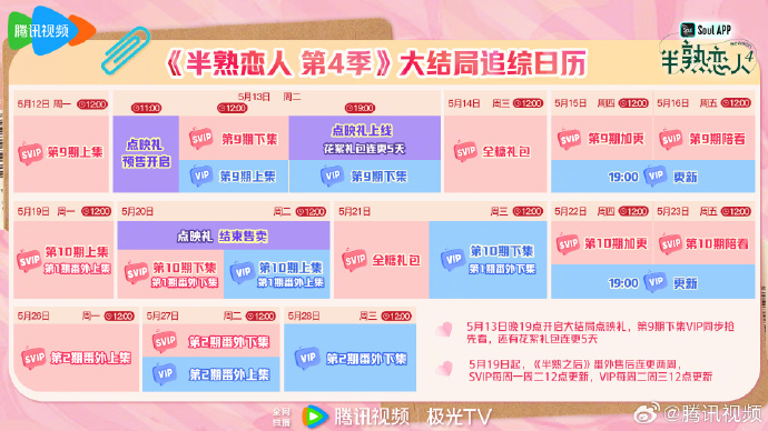 《半熟恋人4》大结局点映礼5月13日开启 抢先看终极告白夜